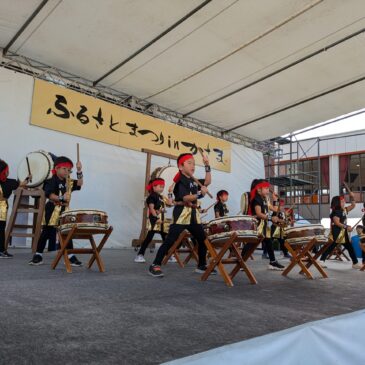 🎶ふるさとまつり和太鼓披露