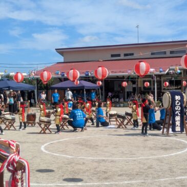 🎵秋祭りでの和太鼓披露