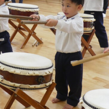 年度末、和太鼓指導日🎵