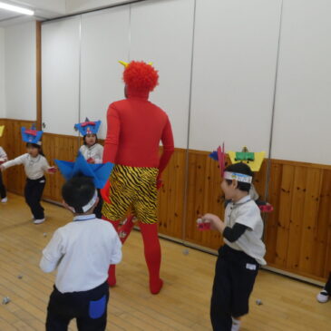 👹豆まきで鬼退治！🫘