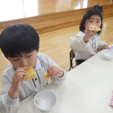 今日の給食＆おやつ🍽️